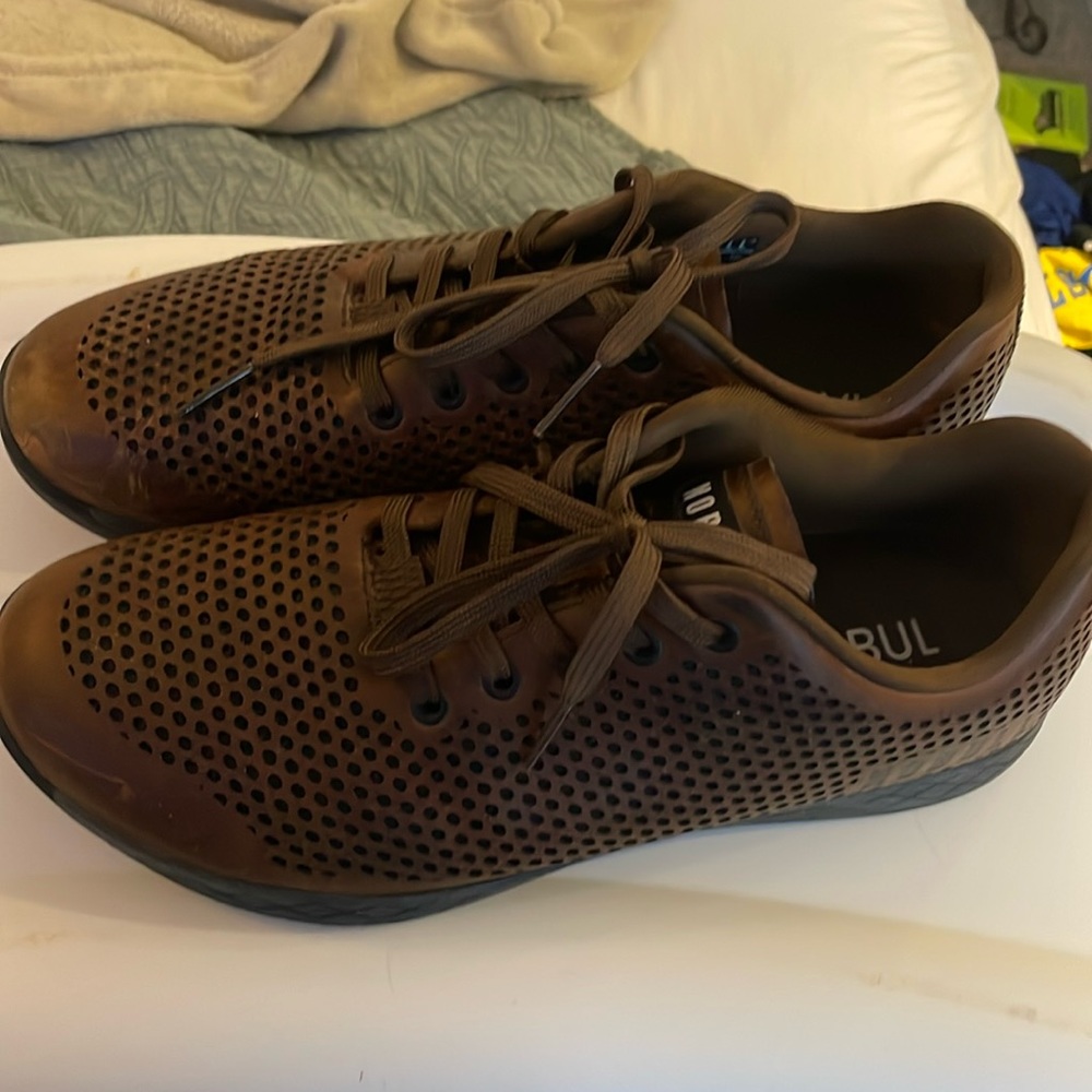 Gently used NoBull leather shoe or trainer